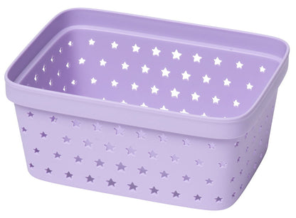 Förvaringskorg Star 16,6x12,5x7,5 cm 1 liter Lila Plast