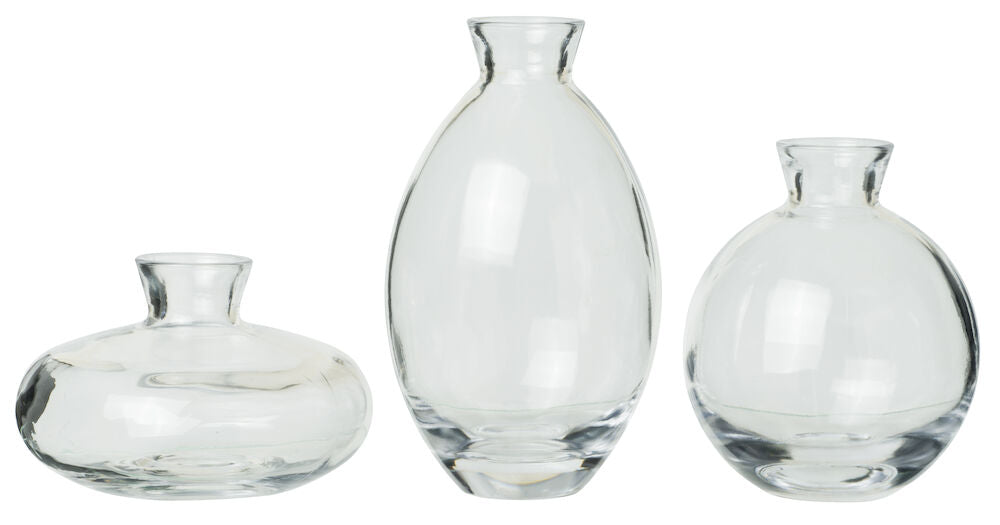 Vas Mini 3 -pack Klar Glas