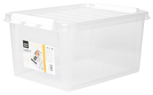 Förvaringslåda med lock Smartstore 50x39x26 cm, 32 liter Classic 31