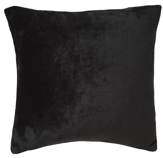 Kuddfodral Fia Svart Polyester Passar 50x50 cm