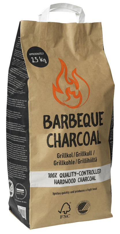 Grillkol 2,5 kg Lövträ