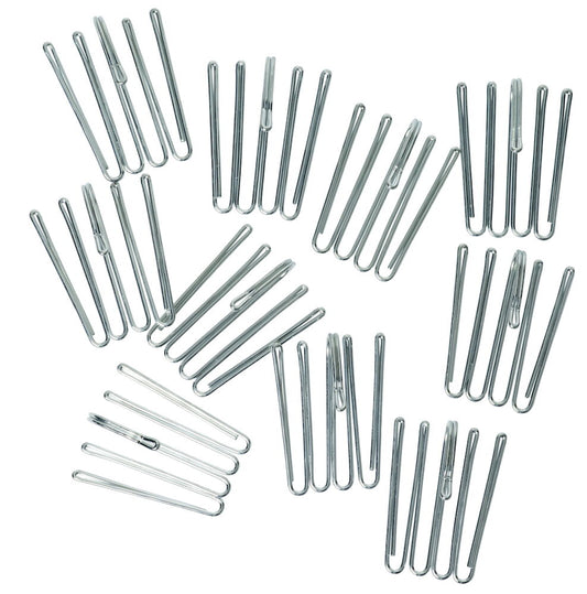 Gardinkrokar Stål 10-pack