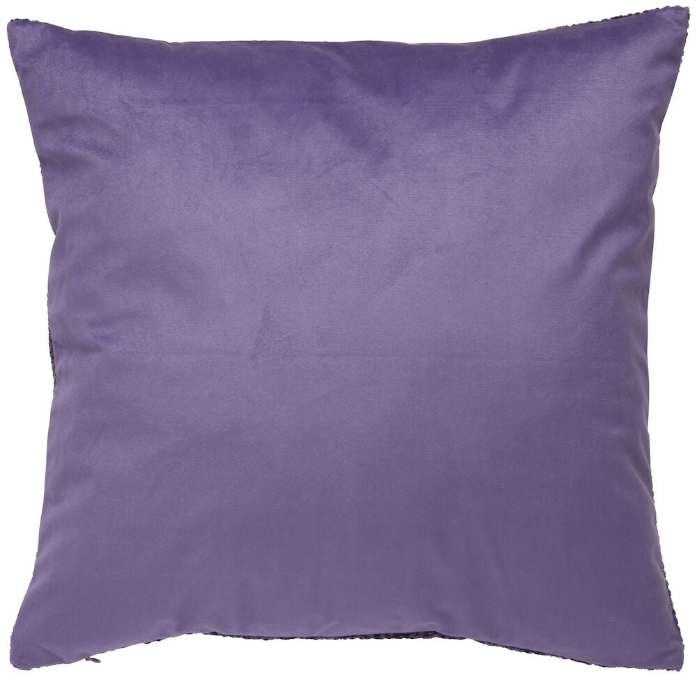 Kuddfodral Mila Druva  Polyester Passar 50x50 cm