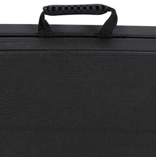 Hopfällbart bord Design 180x74x74 cm Svart