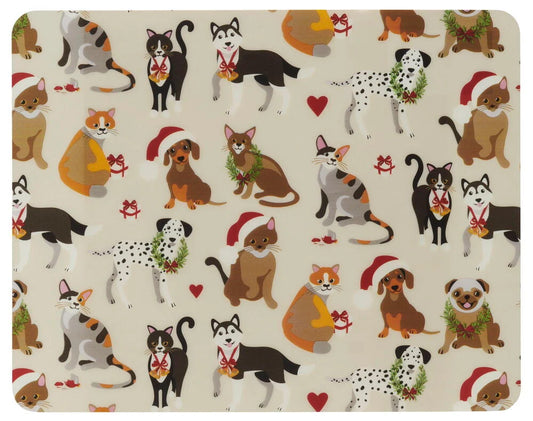 Bordstablett Christmas 33x42 cm Plast Pets