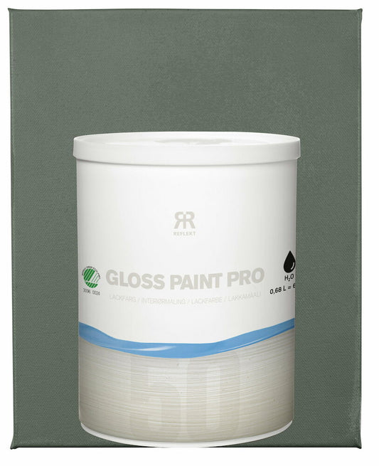 Lackfärg Pro 0,68 liter Estate green Semigloss S-6005-G50Y