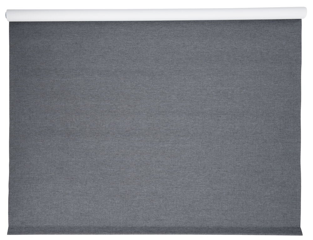 Mörkläggande rullgardin Melanie 140x185 cm Mörkgrå Polyester