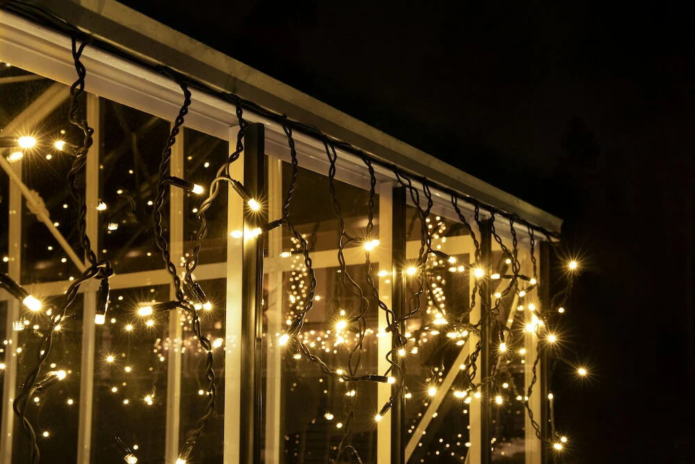 Ljusgardin Outdoor LED Light System 2,1x0,6 m, 67 LED Varmvit