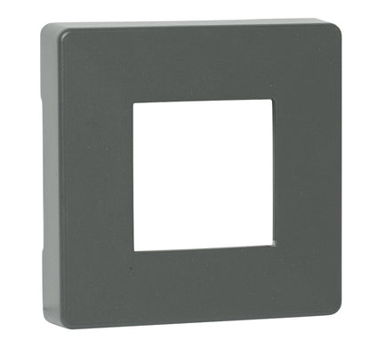 Stolpskydd 10,8x10,8 cm Grå Aluminium