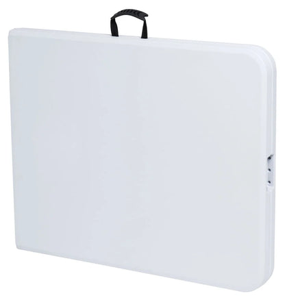 Hopfällbart bord 180x74x74 cm Off-white