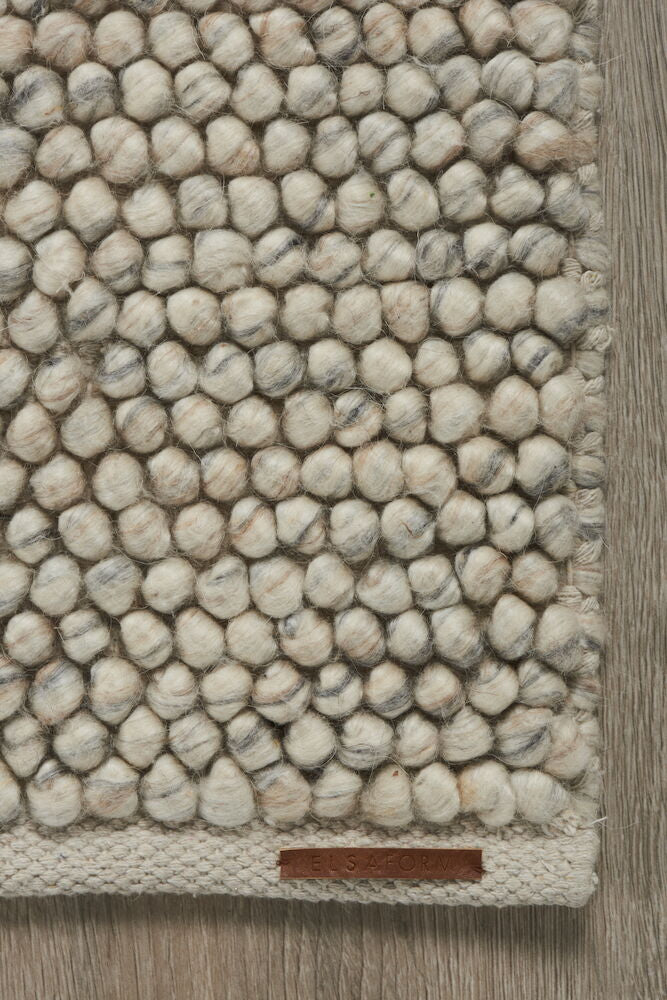 Matta i ullblandning Elsaform Annie 300x400 cm Natur 65% ull / 35% polyester