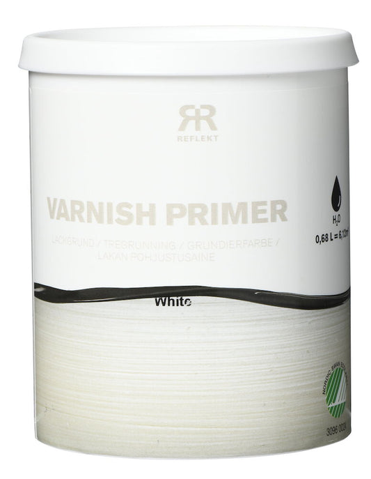 Lackgrund 0,68 liter Vit