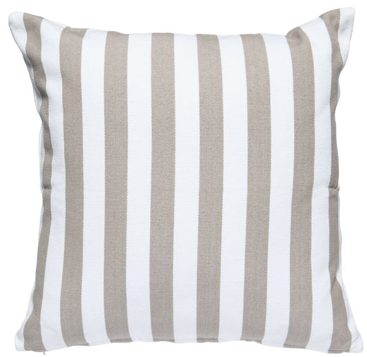 Kuddfodral Stripe Natur Bomull Passar innerkudde 50x50 cm