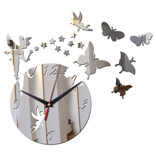 Acrylic Mirror Sale Wall Clock Clocks Quartz Watch Horloge Reloj De Pared Modern Design Living Room Still Life Duvar Saati