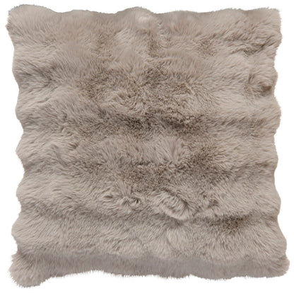 Kuddfodral Fluff Beige Polyester Passar innerkudde 50x50 cm