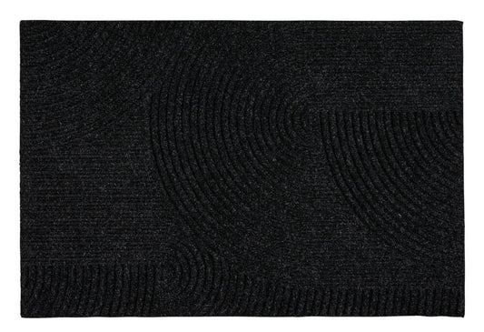 Dörrmatta Edda 60x90 cm Mörkgrå 97 % polyetylentereftalat (PET) / 21 % polypropen