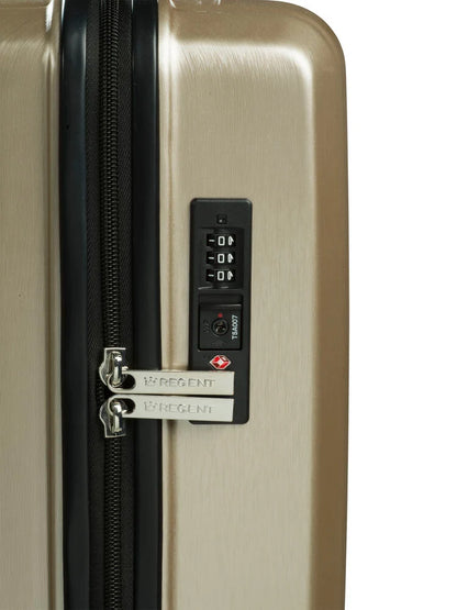 Kabinväska Regent Premium 55x39x20,6 cm 2,7 kg, 33 l Champagne ABS/PC TSA-lås