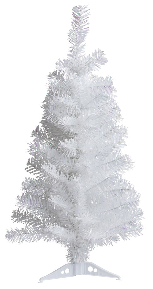 Julgran 60 cm Pärlemorvit PVC-plast