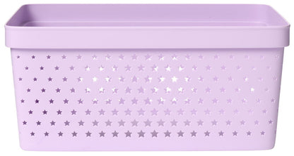 Förvaringskorg Star 35,8x27,1x16 cm 13 liter Lila Plast