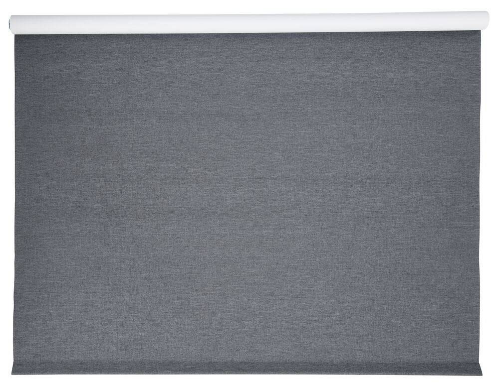Mörkläggande rullgardin Melanie 120x185 cm Mörkgrå Polyester