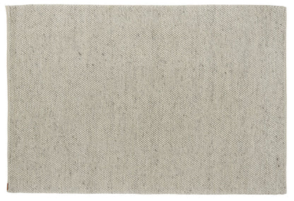 Matta i ullblandning Elsaform Annie 160x230 cm Ljusgrå 65% ull / 35% polyester