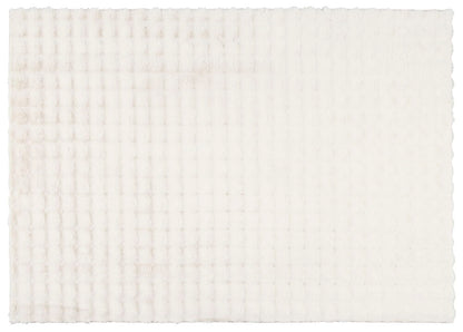 Matta Konstpäls Paula 160x230 cm Ljusbeige Polyester