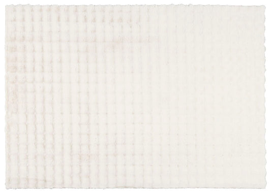 Matta Konstpäls Paula 160x230 cm Ljusbeige Polyester