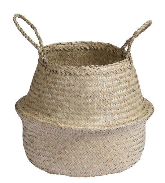 Förvaringskorg Moses 30x28/40 cm Sjögräs