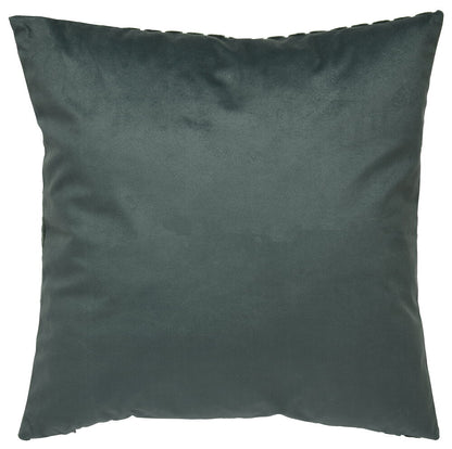 Kuddfodral Line Mörkgrön Polyestersammet Passar innerkudde 50x50 cm