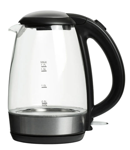 Vattenkokare 2000 W 1,7 liter Glas EKG19