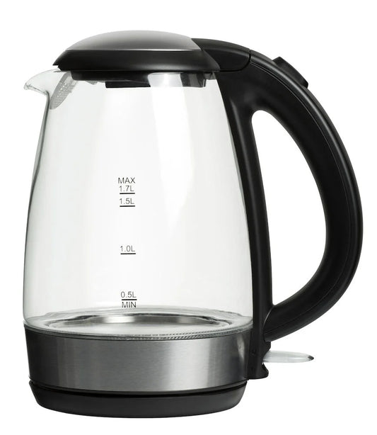 Vattenkokare 2000 W 1,7 liter Glas EKG19